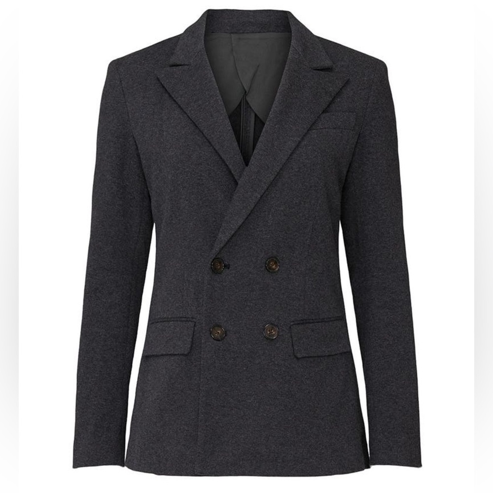 Polo Ralph Lauren Grey Work Blazer from RENT THE RUNWAY Size 8